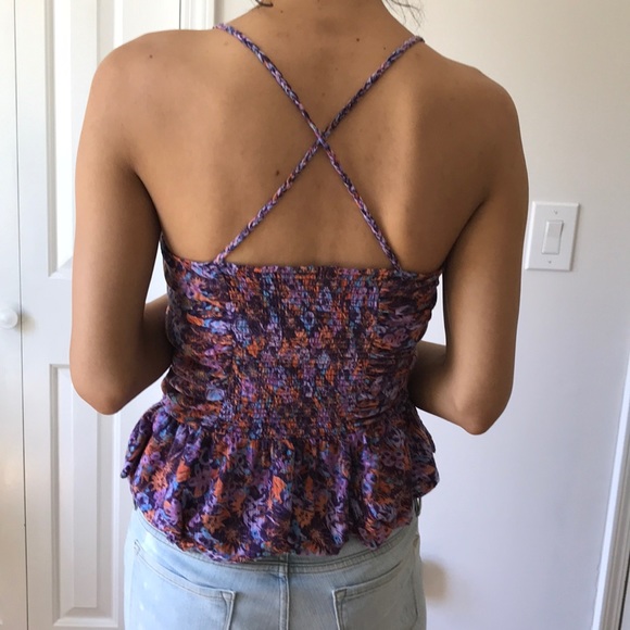 Free People floral tank top - Picture 4 of 7